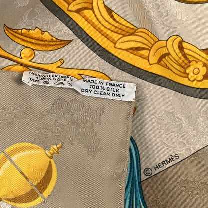Hermes Silk Plumes Et Grelots Scarf 90 2 of 3