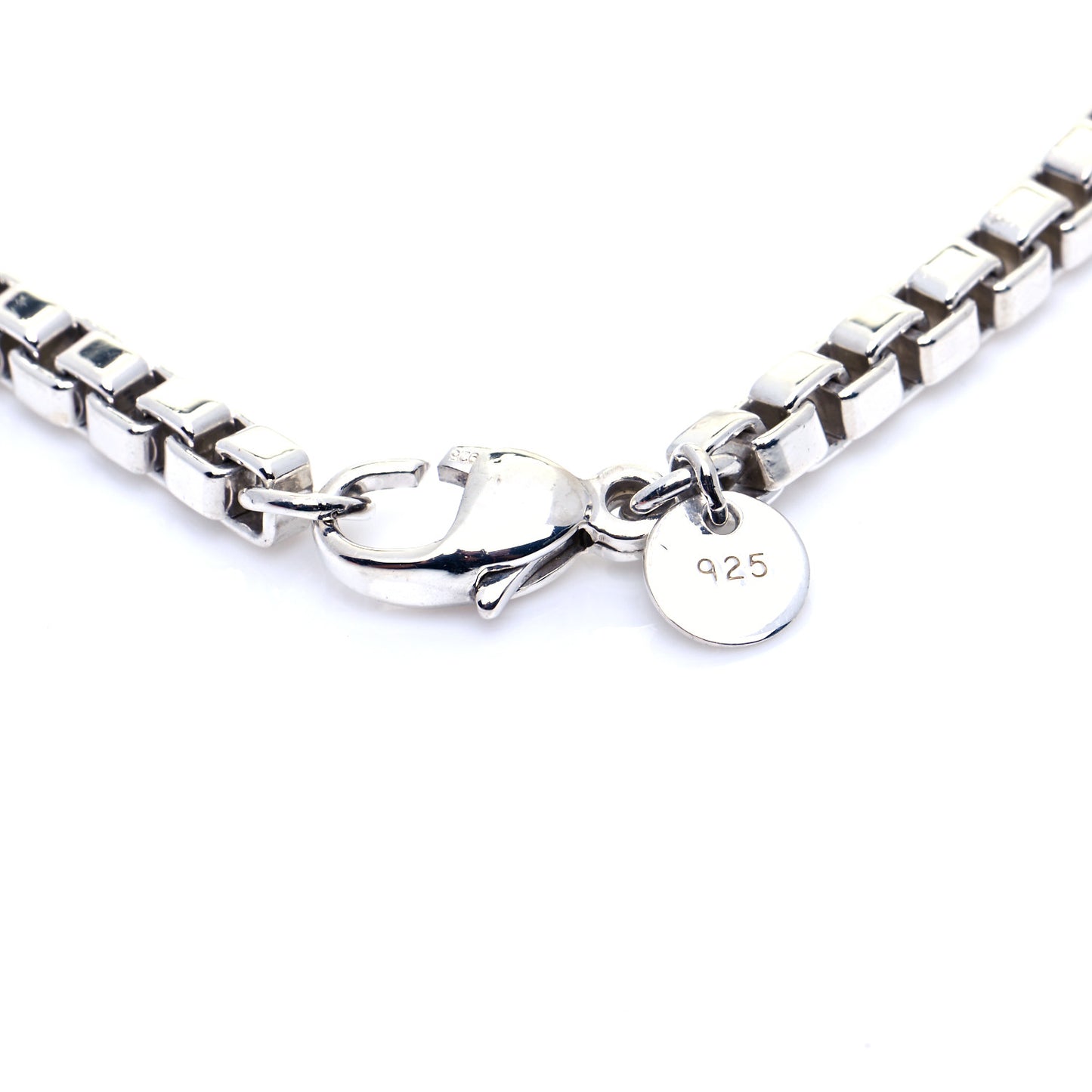 Sterling Silver 4mm Venetian Link Bracelet