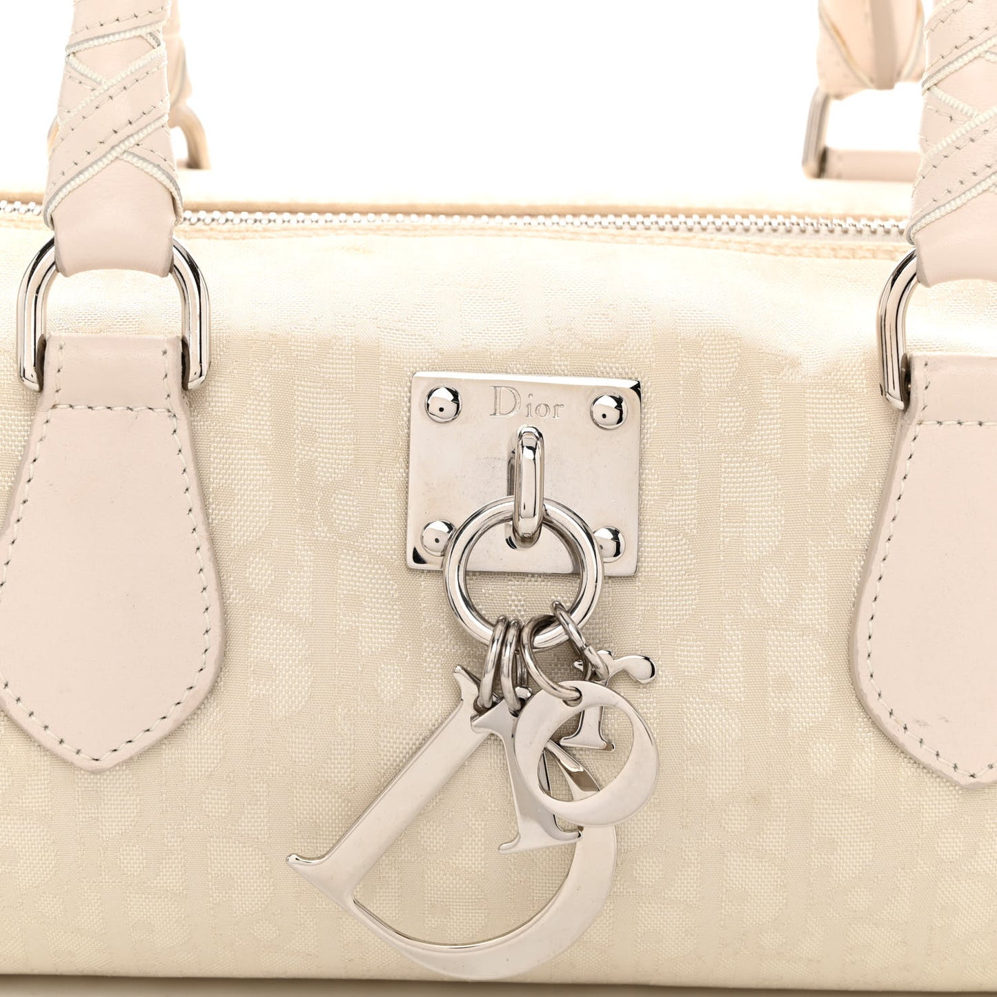 Monogram Lovely Mini Satchel White