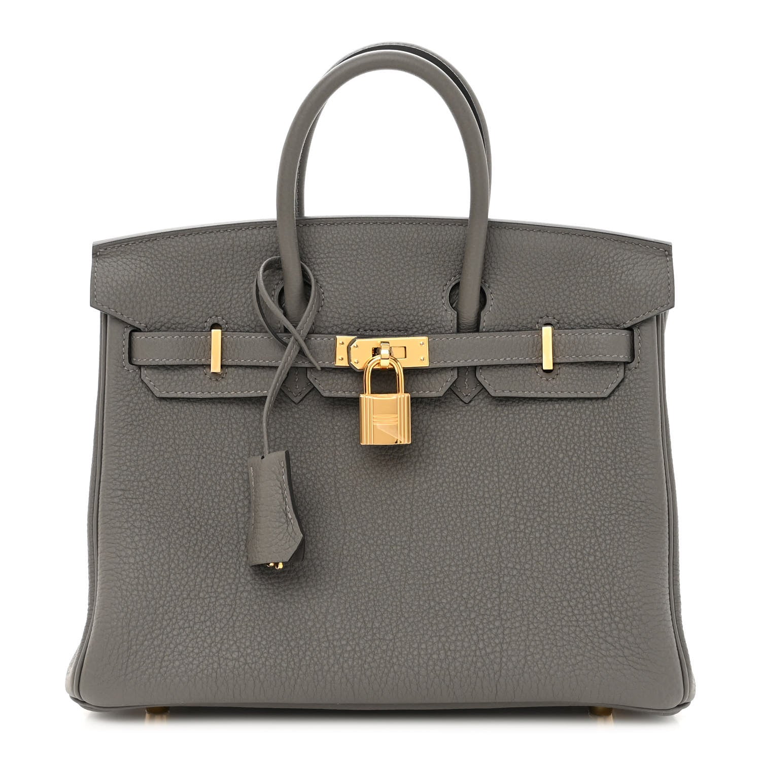 Hermes Togo Birkin 25 Gris Meyer 1 of 13
