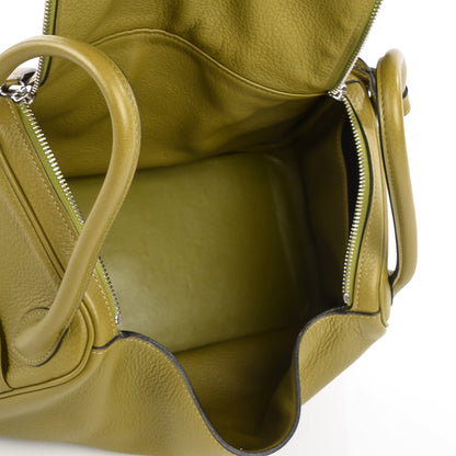 Hermes Taurillon Clemence Lindy 30 Vert Chartreuse 18 of 19