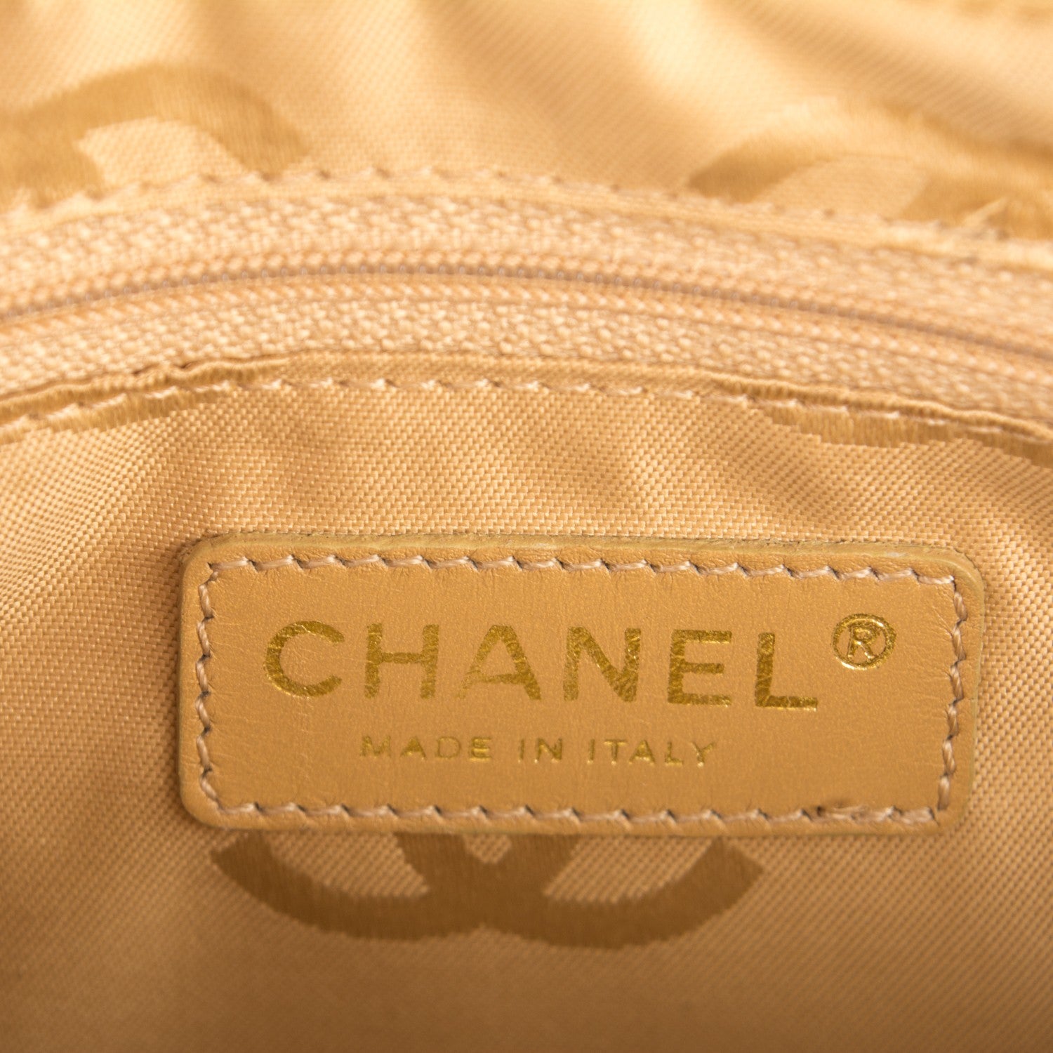 Chanel Calfskin Contrast Stitch Surpique Bowler Brown 6 of 7