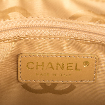 Chanel Calfskin Contrast Stitch Surpique Bowler Brown 6 of 7