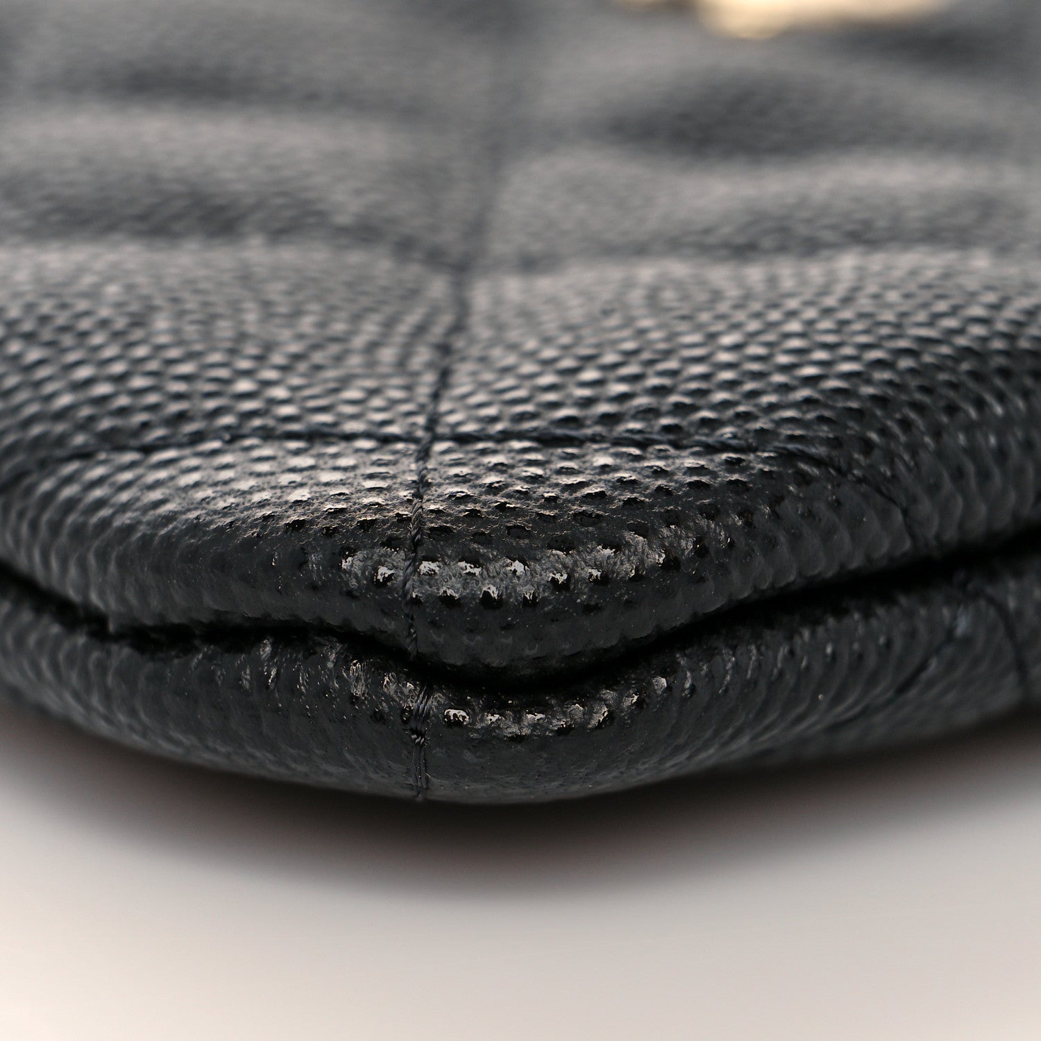Chanel Caviar Quilted Small Cosmetic Case Black 9 of 11