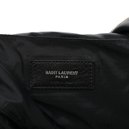 Saint Laurent Nylon City Fold Up Backpack Belt Bag Black 17 of 37