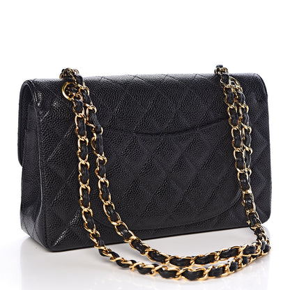 Chanel Caviar Quilted Small Double Flap Black 3 of 14