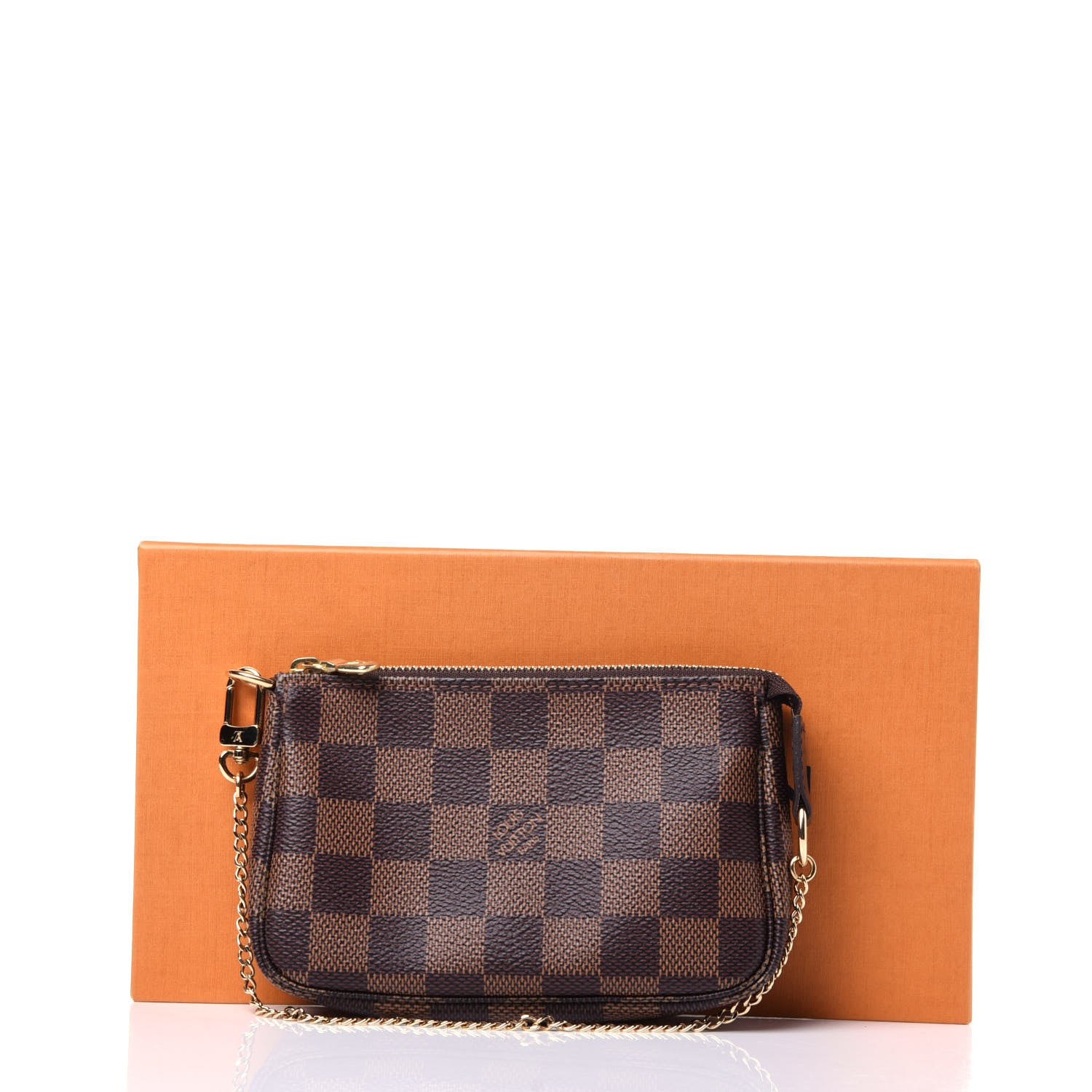 Louis Vuitton Damier Ebene Mini Pochette Accessories 10 of 10