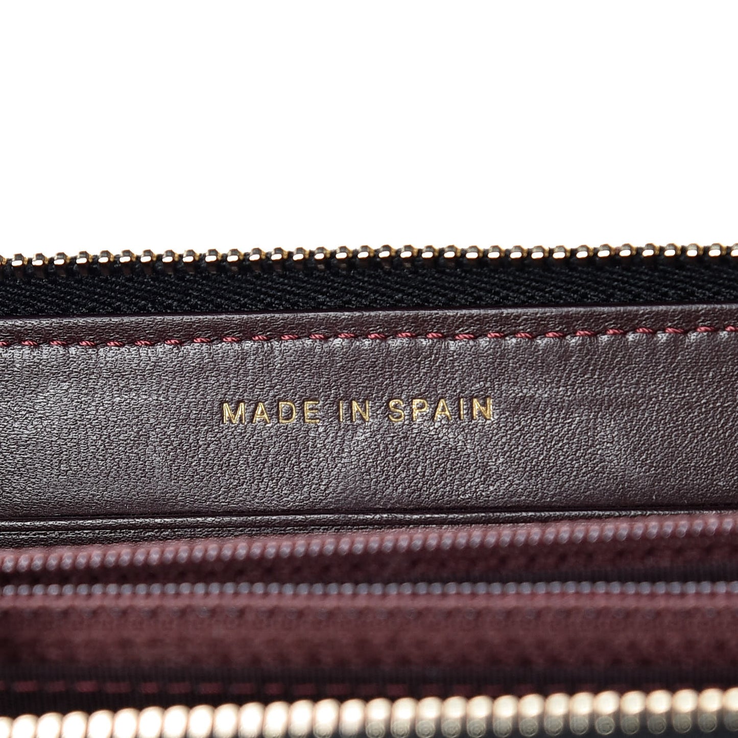 Lambskin Quilted Small Trendy CC Zip Around Wallet Black
