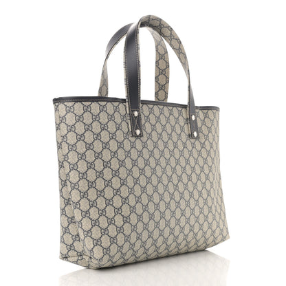 Gucci GG Plus Monogram Medium Signature Web Loop Tote Navy 3 of 10