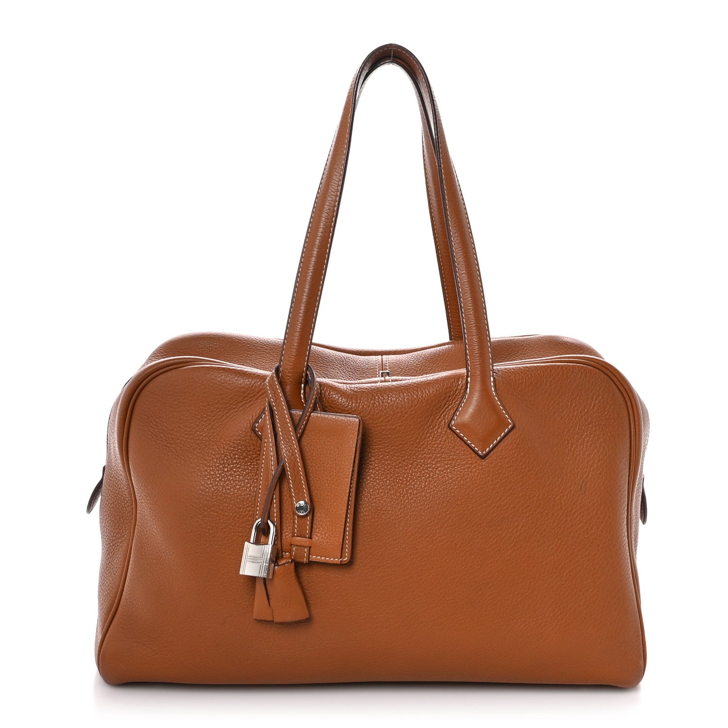 Hermes Taurillon Clemence Victoria II 35 Gold 1 of 12