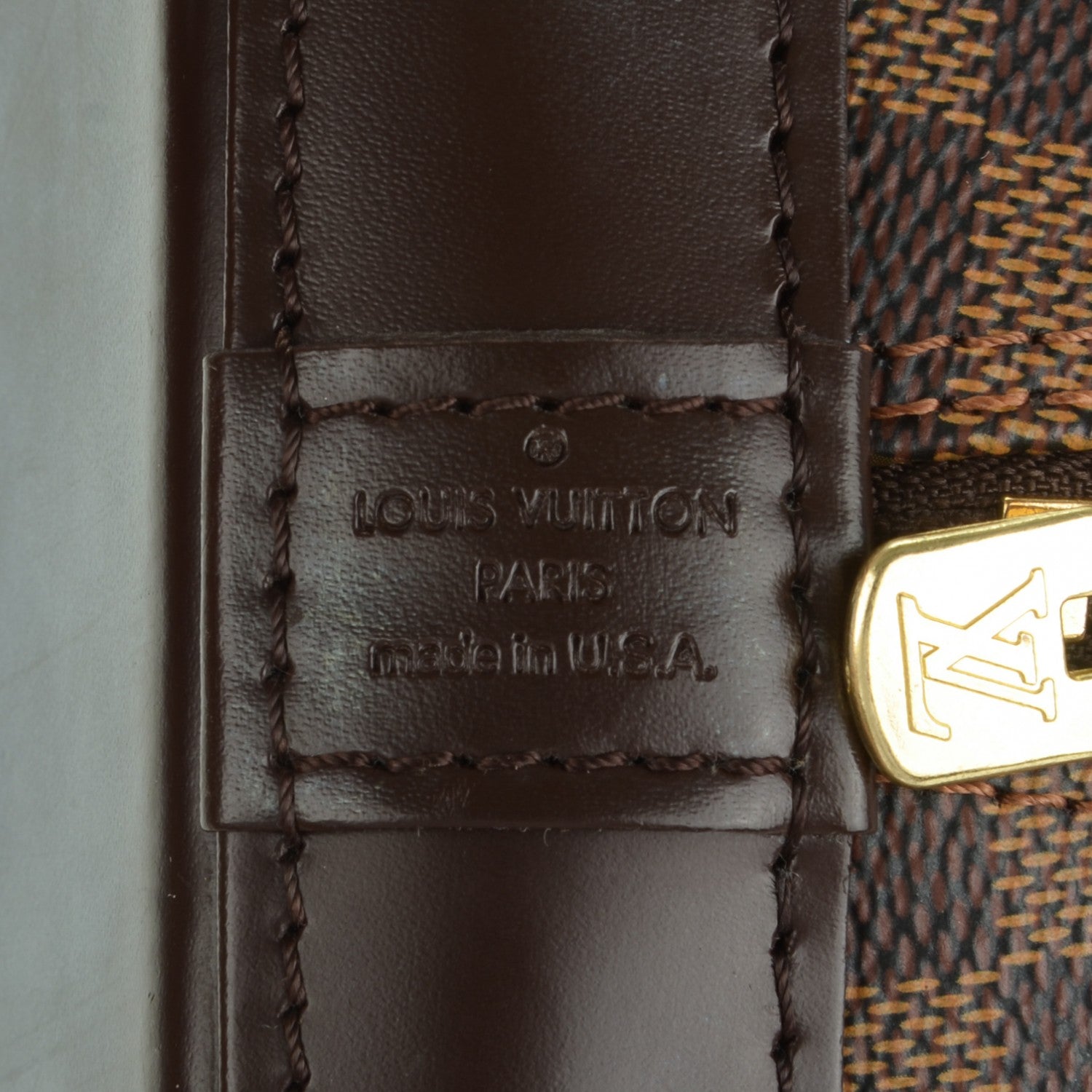 Louis Vuitton Damier Ebene Alma PM 6 of 7