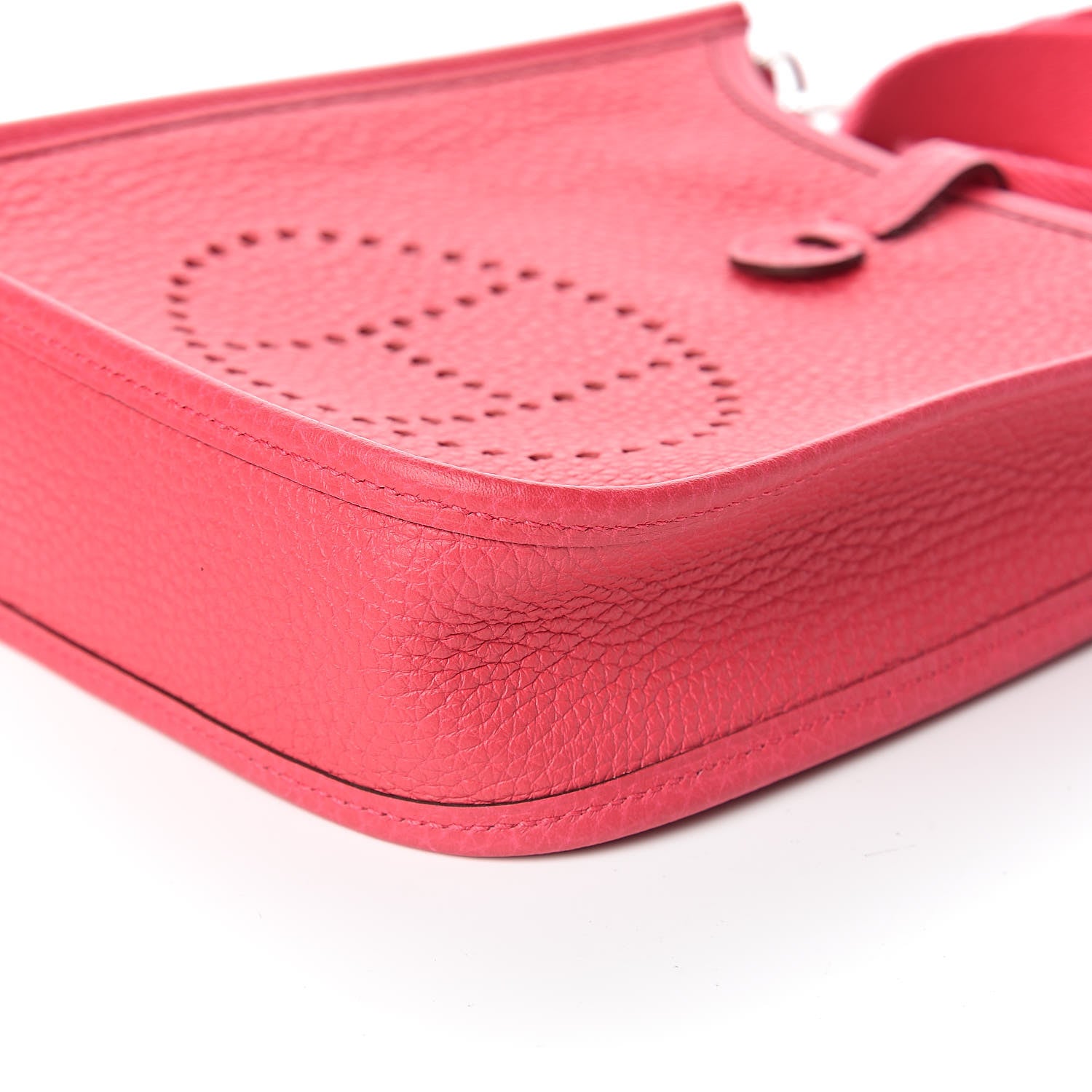 Hermes Taurillon Clemence Evelyne TPM Rose Extreme 9 of 11