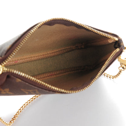 Louis Vuitton Monogram Trunks and Locks Mini Pochette Accessories 5 of 7