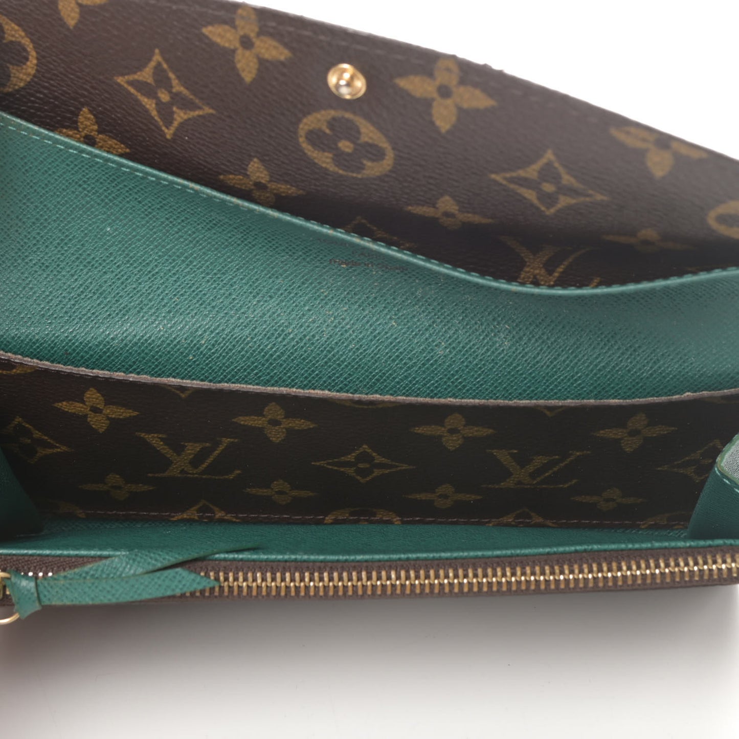Monogram Emilie Wallet Vert
