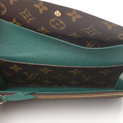 Louis Vuitton Monogram Emilie Wallet Vert 5 of 15