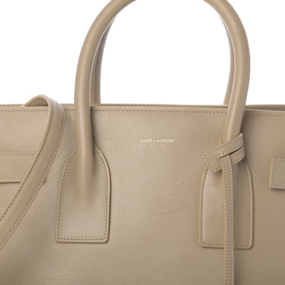 Saint Laurent Calfskin Small Sac De Jour Beige 12 of 12