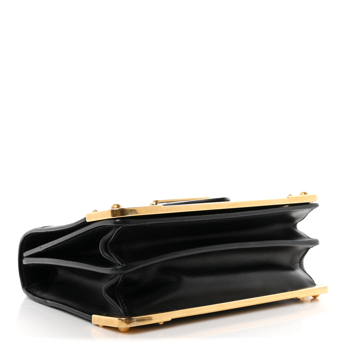 Prada City Calf Saffiano Cahier Bag Black 4 of 11