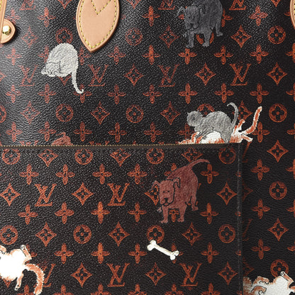 Louis Vuitton Catogram Neverfull MM Marron 11 of 11