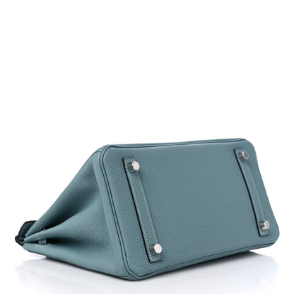 Hermes Togo Birkin 25 Ciel 4 of 10