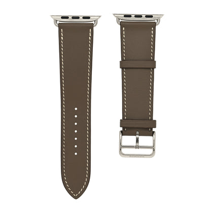 Hermes Swift 45mm Apple Watch Single Tour Band Etoupe 1 of 5