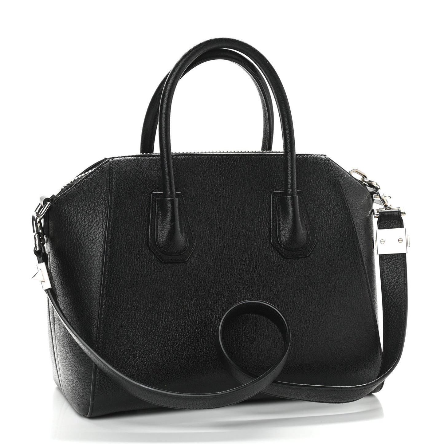 Sugar Goatskin Small Antigona Black