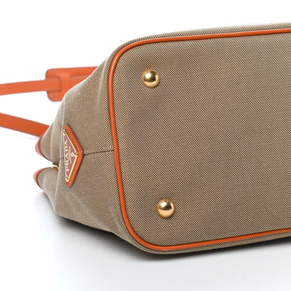 Prada Jacquard Logo Tote Corda Aragosta 7 of 9