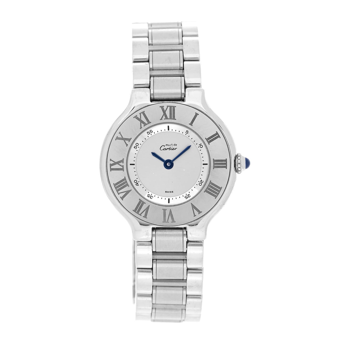 Stainless Steel 28mm Must De 21 Quartz Watch
