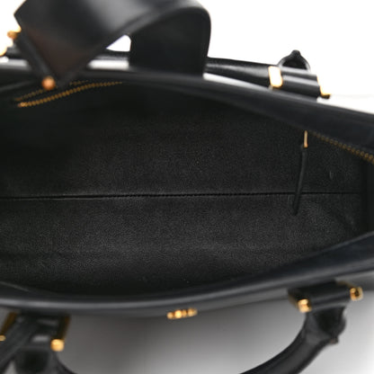 Saint Laurent Smooth Calfskin Small Monogram Cabas Black 5 of 11