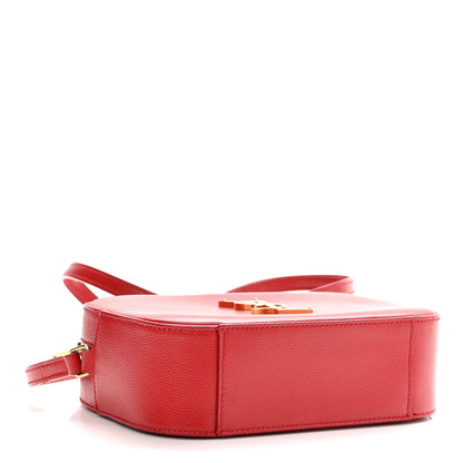 Saint Laurent Grain De Poudre Small Classic Monogram Camera Bag New Red 4 of 12