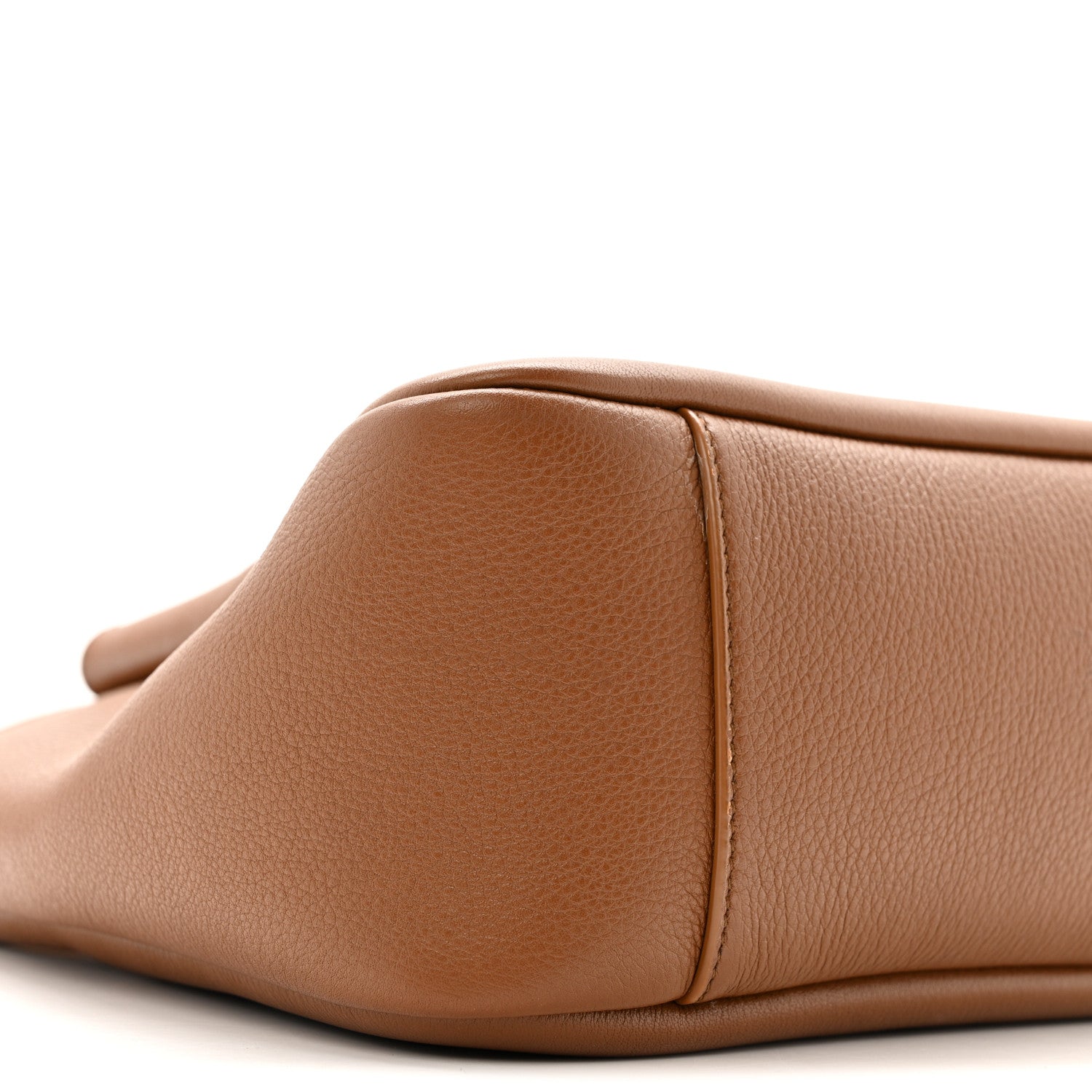 Saint Laurent Grained Calfskin Small Le 5 A 7 Supple Hobo Fox 8 of 12