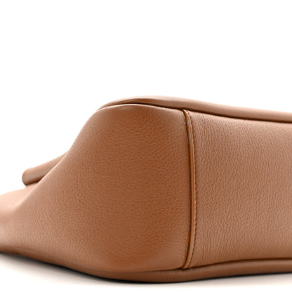 Saint Laurent Grained Calfskin Small Le 5 A 7 Supple Hobo Fox 8 of 12