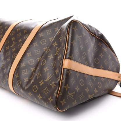 Louis Vuitton Monogram Keepall Bandouliere 55 15 of 15