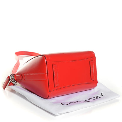 Givenchy Shiny Lord Calfskin Mini Antigona Red 4 of 10