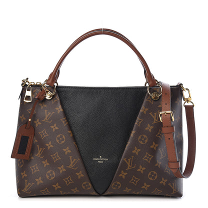 Louis Vuitton Monogram V Tote MM Black 1 of 13