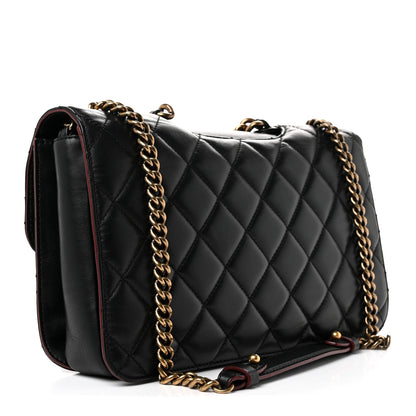 Chanel Calfskin Quilted Large Perfect Edge Flap Black 3 of 10