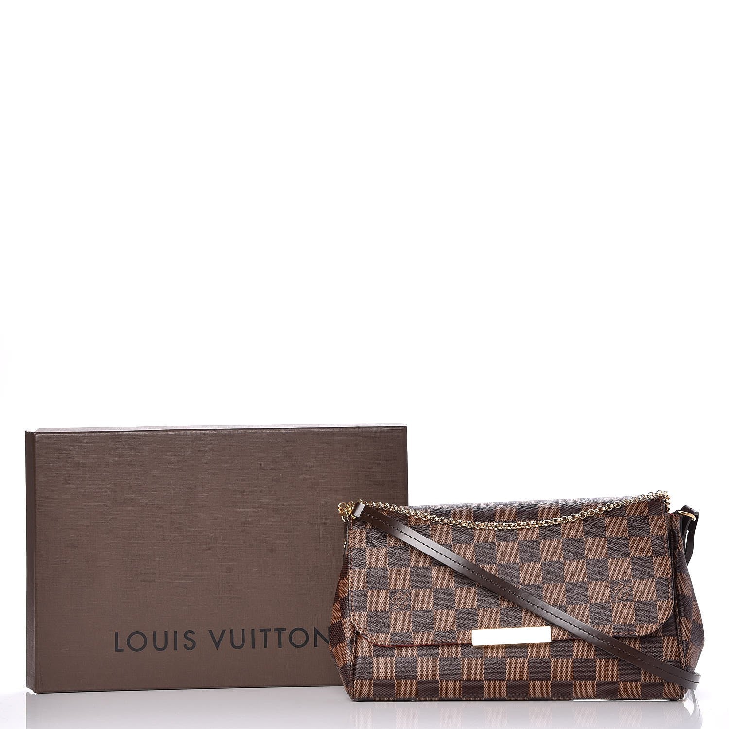 Louis Vuitton Damier Ebene Favorite MM 9 of 9