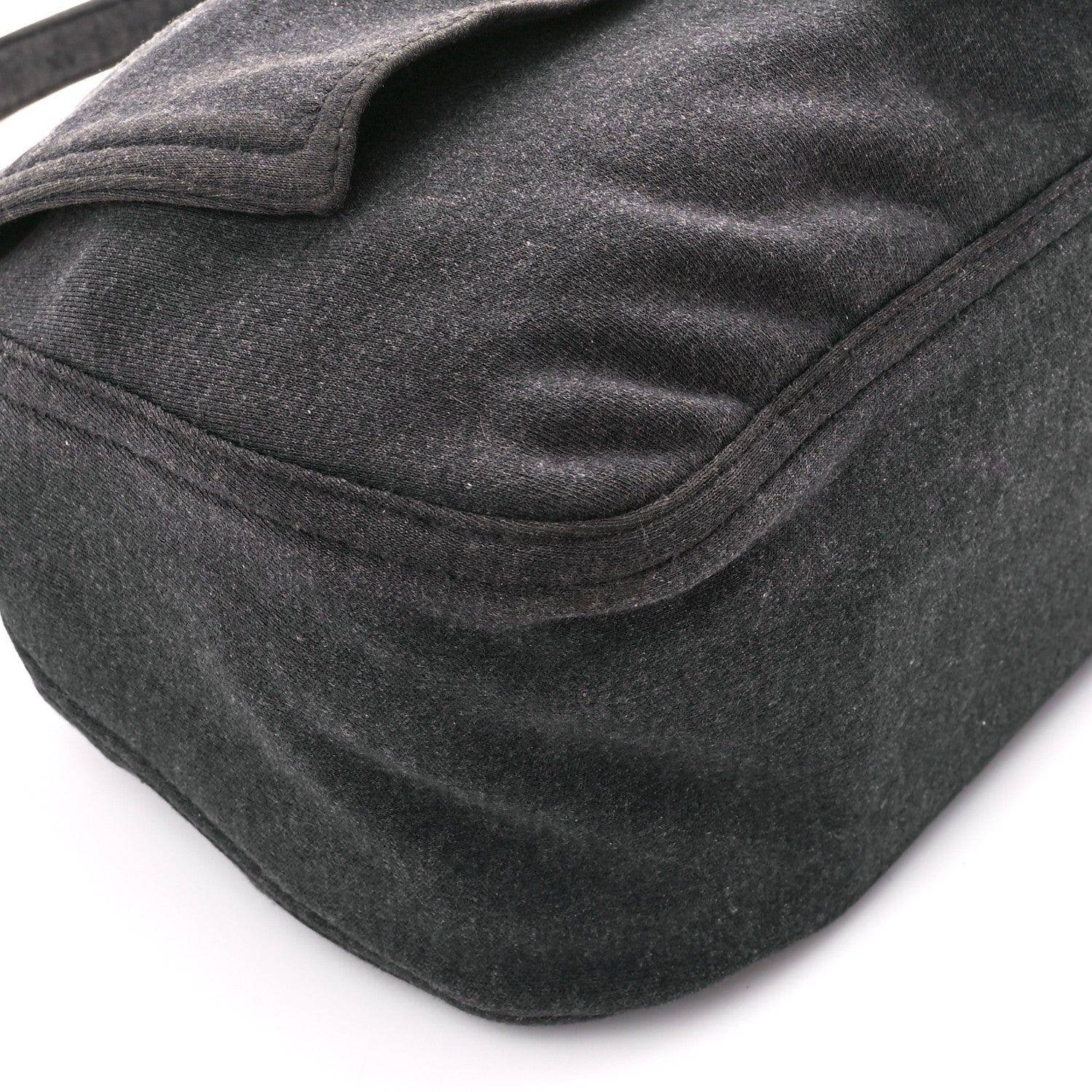 Fendi Jersey Big Forever Mama Baguette Grey 12 of 12