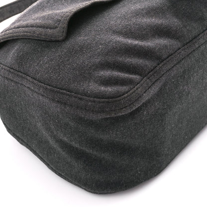 Fendi Jersey Big Forever Mama Baguette Grey 12 of 12