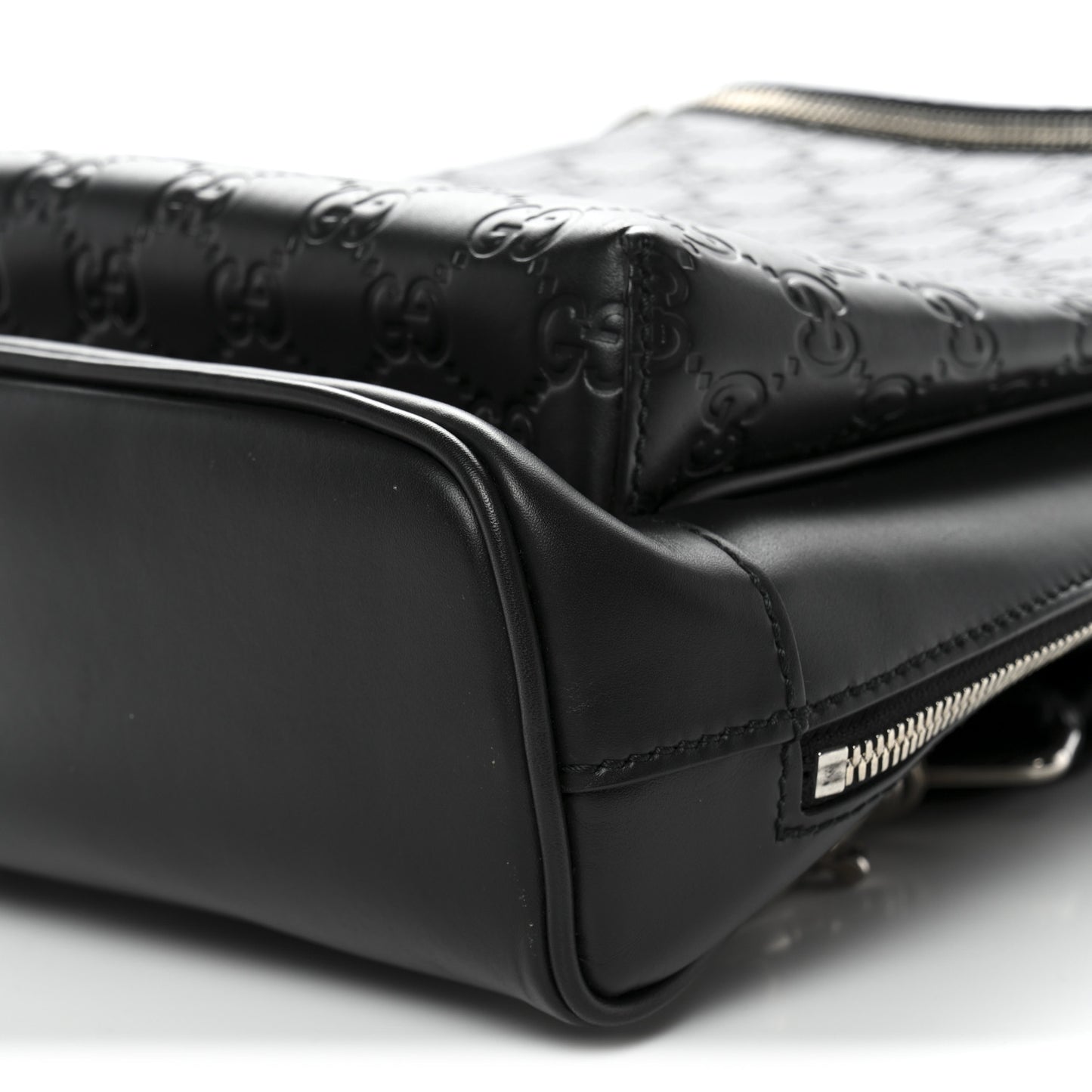 Guccissima Sling Backpack Black