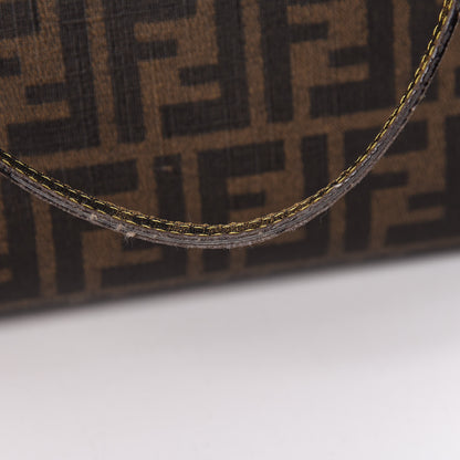 Fendi Zucca Spalmati Medium Roll Tote Tobacco Giallo 20 of 25