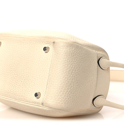 Hermes Taurillon Clemence Mini Lindy 20 Nata 18 of 27