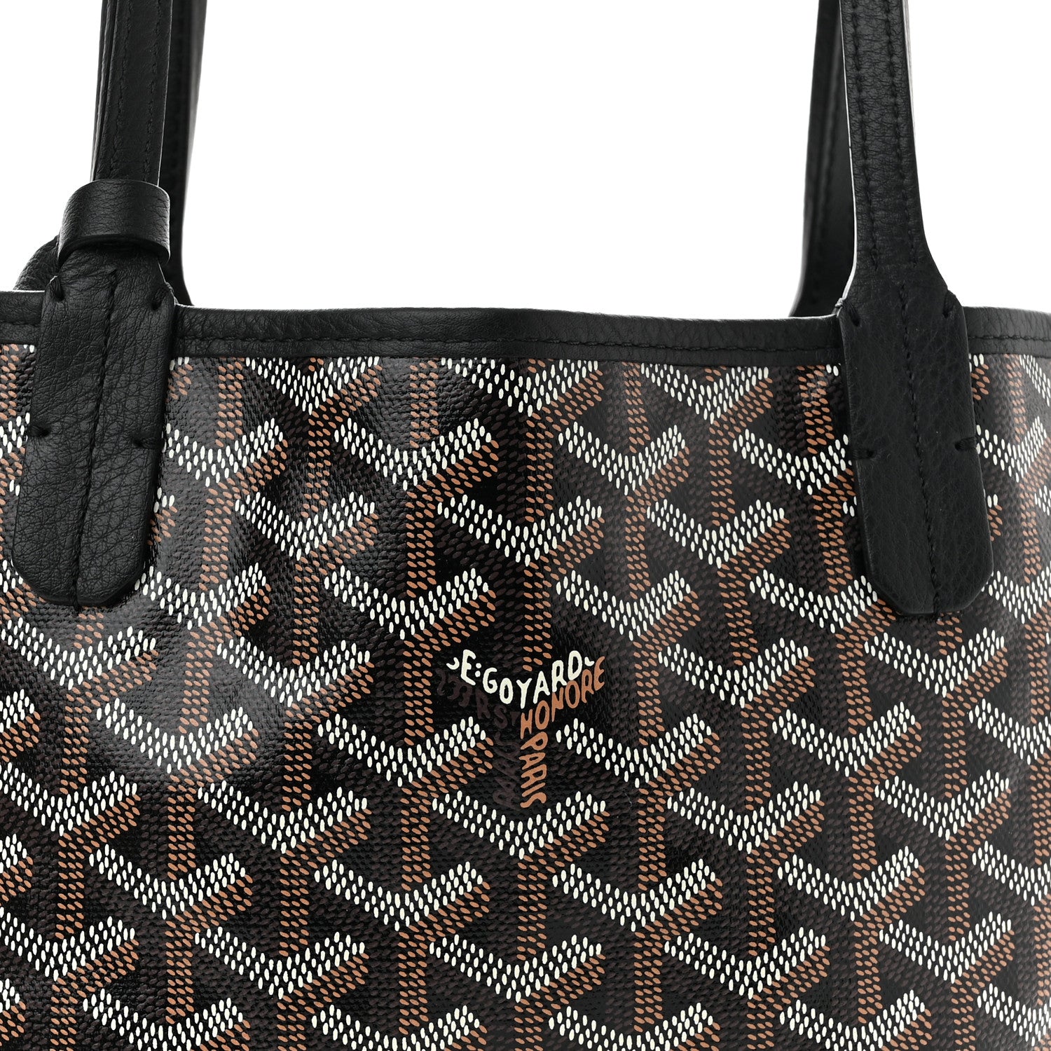 Goyard Goyardine Reversible Mini Anjou Black 14 of 18