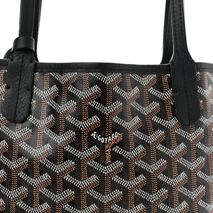 Goyard Goyardine Reversible Mini Anjou Black 14 of 18