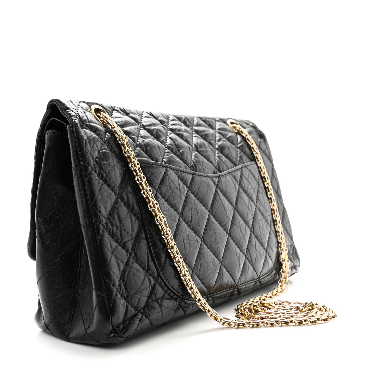 Chanel Aged Calfskin Quilted 2.55 Reissue 227 Flap Black 3 of 13