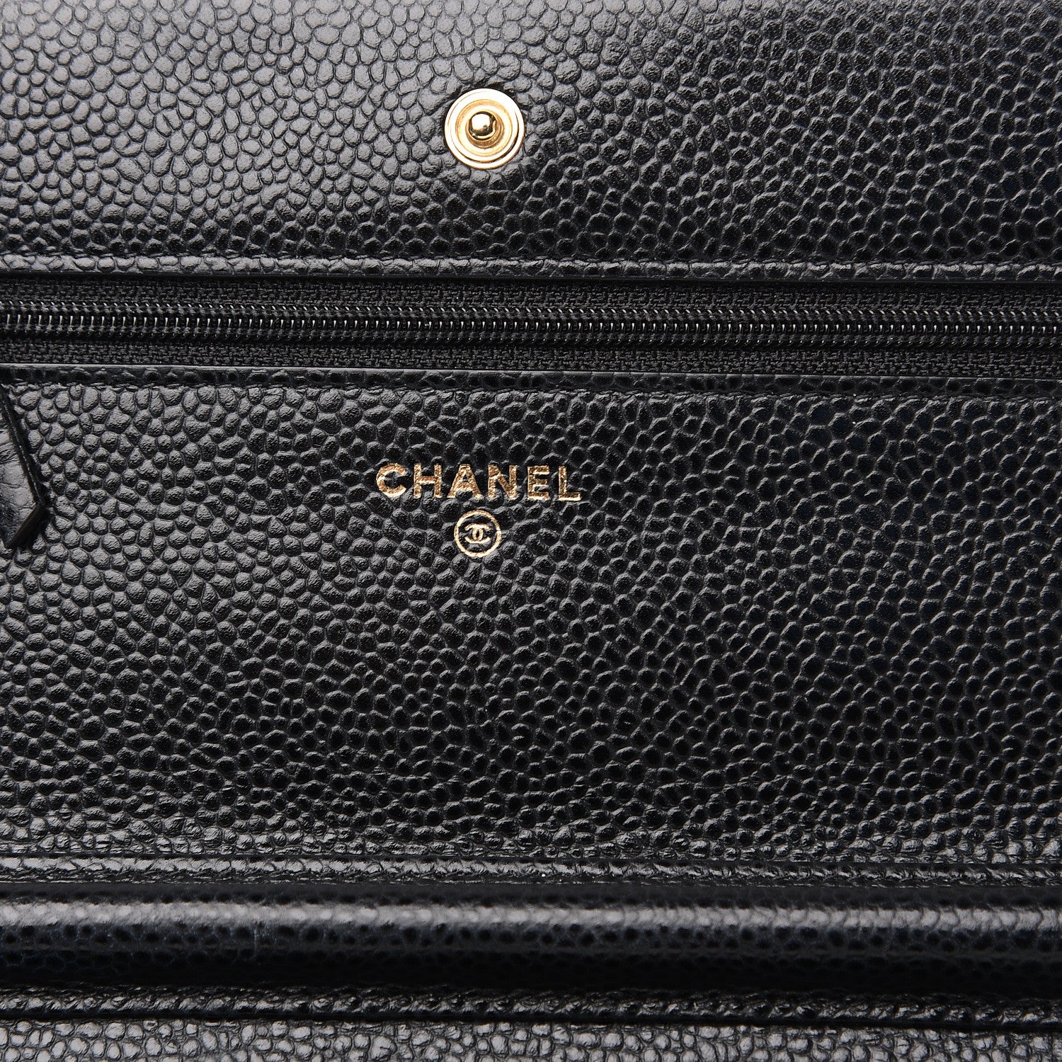 Chanel Caviar Quilted Wallet On Chain WOC Black 7 of 13