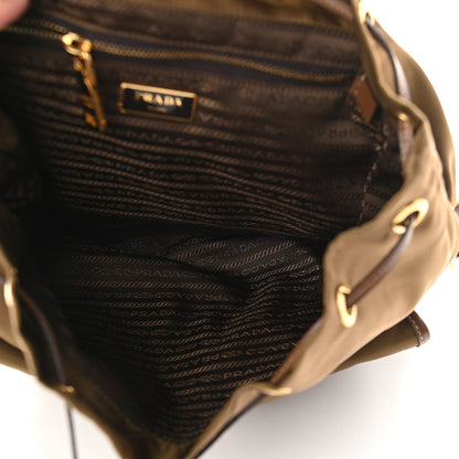 Prada Tessuto Nylon Saffiano Vela Backpack Rovere 7 of 10