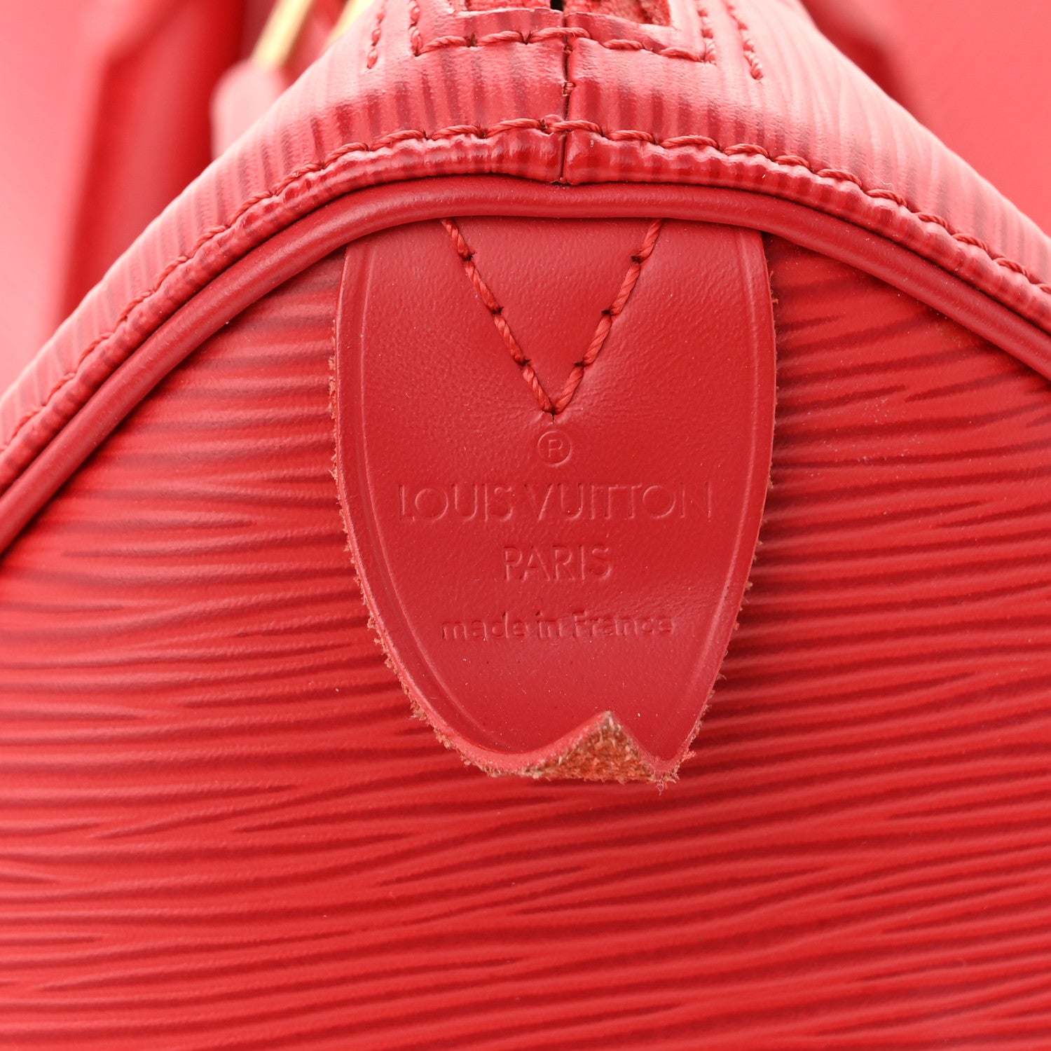Louis Vuitton Epi Speedy 25 Rouge 6 of 9