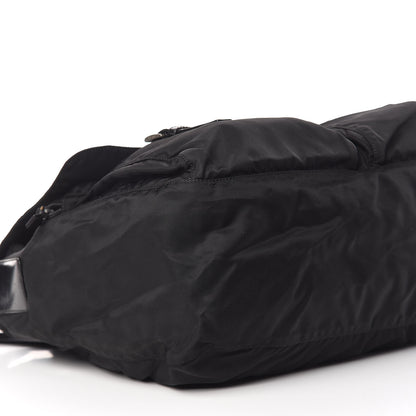 Prada Tessuto Nylon Messenger Bag Black 7 of 17