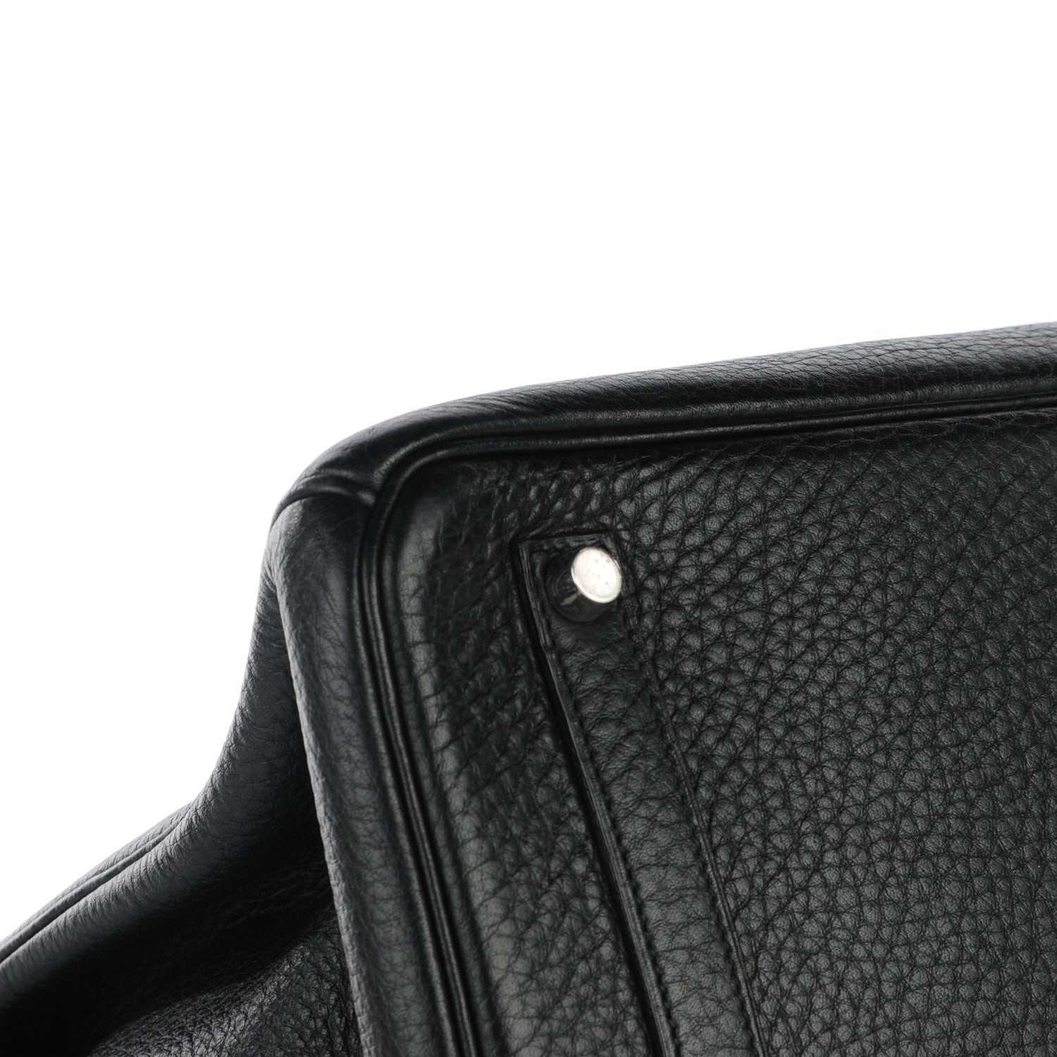 Hermes Taurillon Clemence Birkin 35 Black 8 of 24