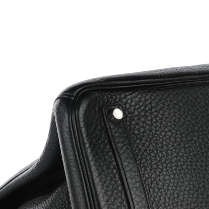 Hermes Taurillon Clemence Birkin 35 Black 8 of 24